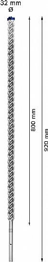 Κρουστικό Tρυπάνι EXPERT SDS-MAX/8X (32mmX800X920mm) BOSCH