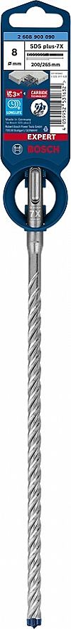 Κρουστικό τρυπάνι (8.0Χ265mm) EXPERT SDS-PLUS-7X BOSCH