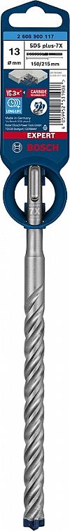 Κρουστικό τρυπάνι (13.0Χ215mm) EXPERT SDS-PLUS-7X BOSCH