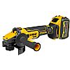 DEWALT Γωνιακός Τροχός 125mm 18V Brushless XR Flexvolt Advantage Li-Ion (1X6.0Ah) σε Κασετίνα TSTAK