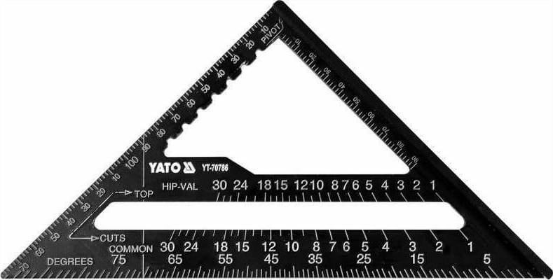 Γωνιά Μαραγκών 180mm Aλουμινίου YT-70786 YATO