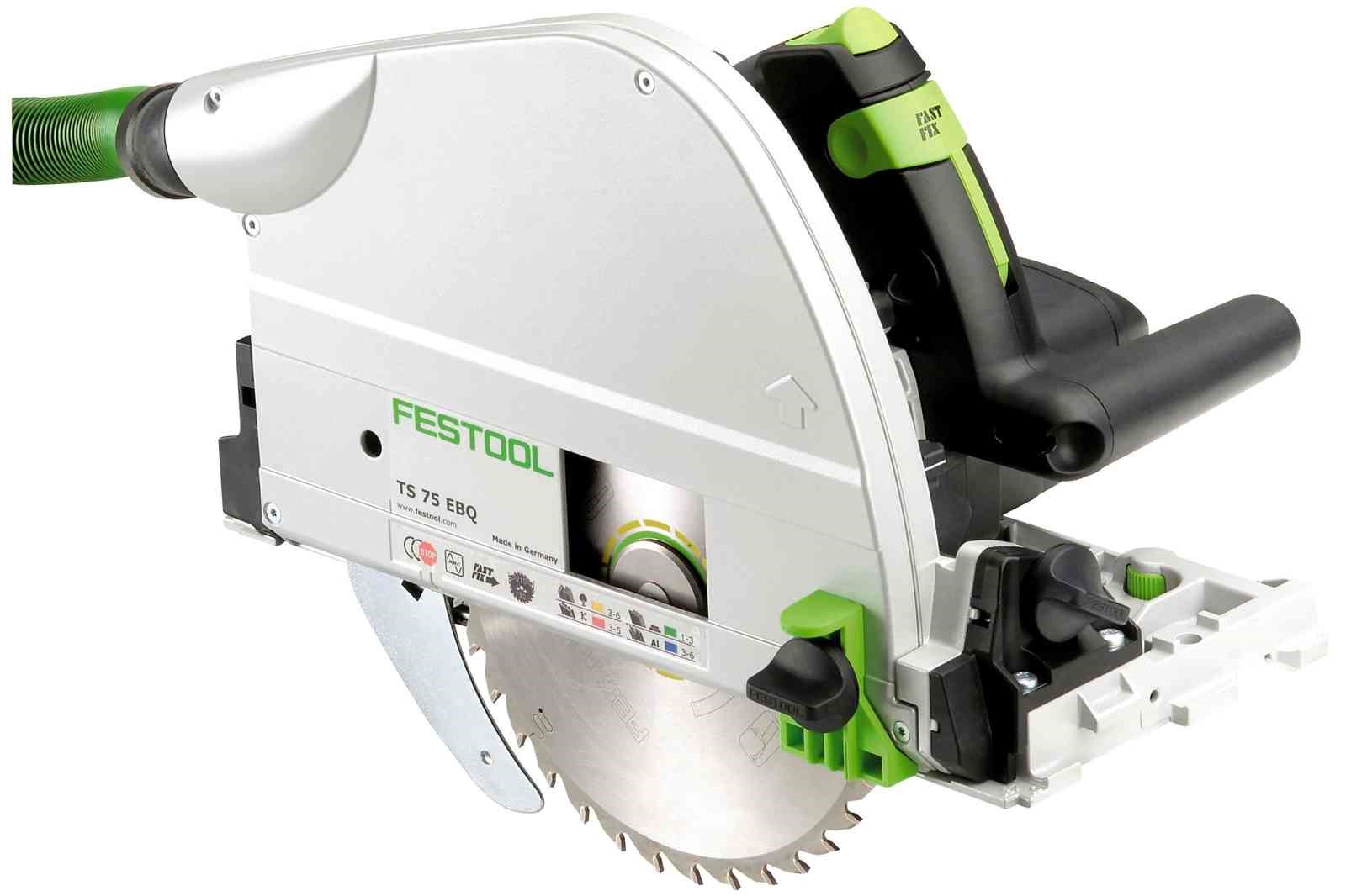 Βυθιζόμενο Δισκοπρίονο 1600W 75mm TS 75 EBQ-Plus FESTOOL