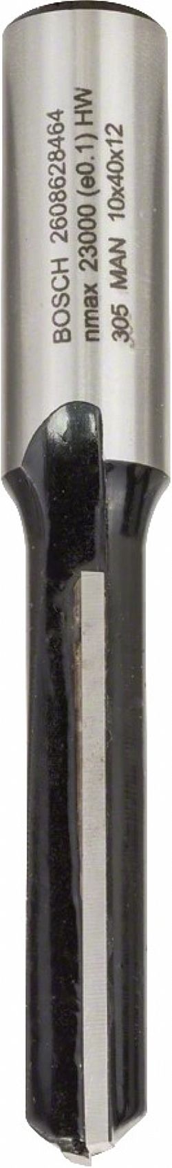 Κοπτικό Ρούτερ Μακριά Φρέζα Αυλακώσεων Δίκοπη 12mm (D)10.0mm/(L)-40.0mm Σκληρομέταλλο BOSCH
