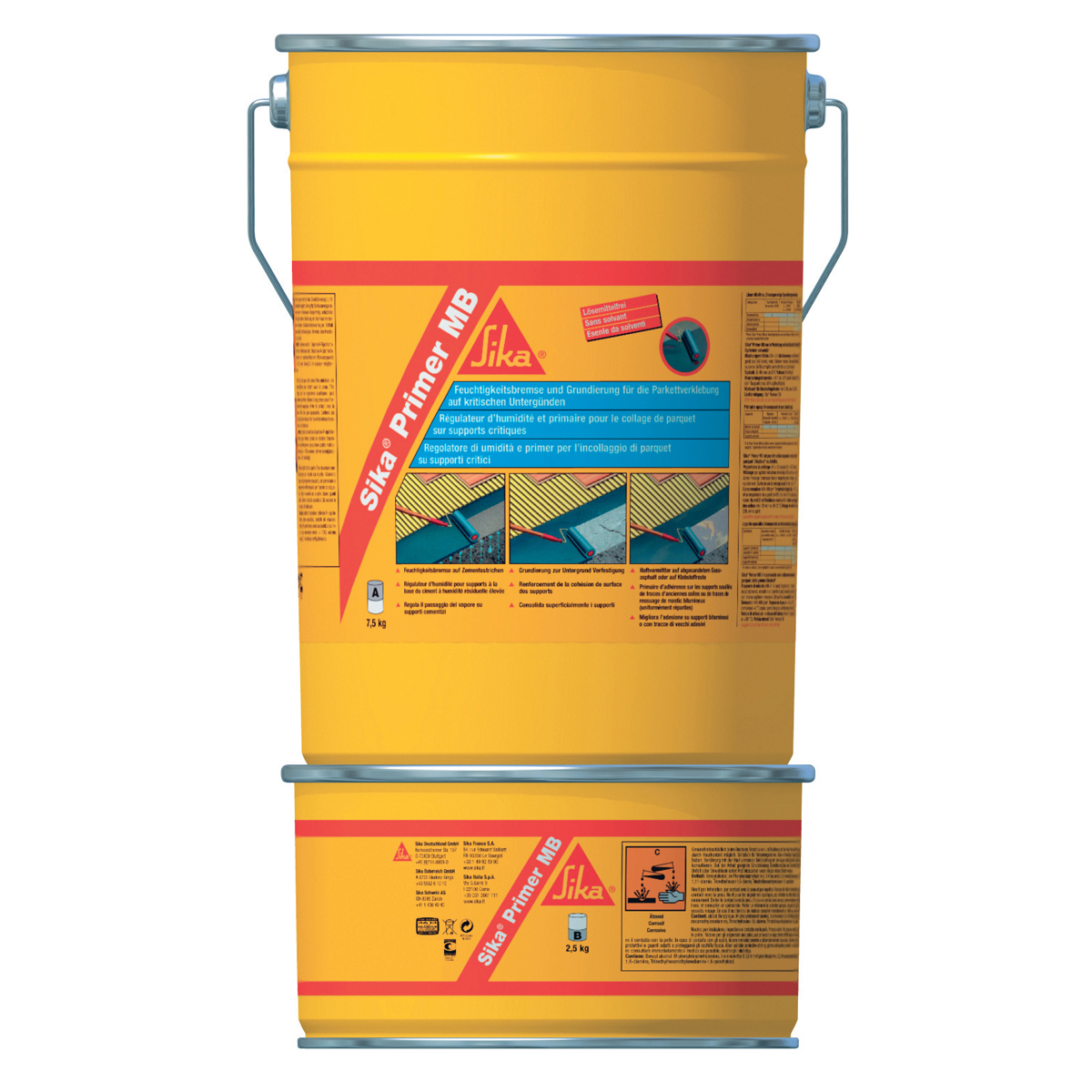 SIKA SIKA PRIMER MB ΡΥΘΜΙΣΤΗΣ ΥΓΡΑΣΙΑΣ ΚΑΙ ΑΣΤΑΡΙ (10KG)