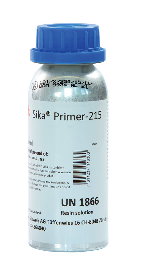 SIKA PRIMER 215, ΑΣΤΑΡΙ ΠΡΟΣΦΥΣΗΣ ΓΙΑ ΠΛΑΣΤΙΚΑ (250ML) ΔΙΑΦΑΝΕΣ