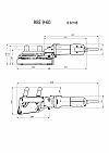 Ηλεκτρικός Λειαντήρας Σωλήνων 900W INOX RBE 9-60 Set METABO