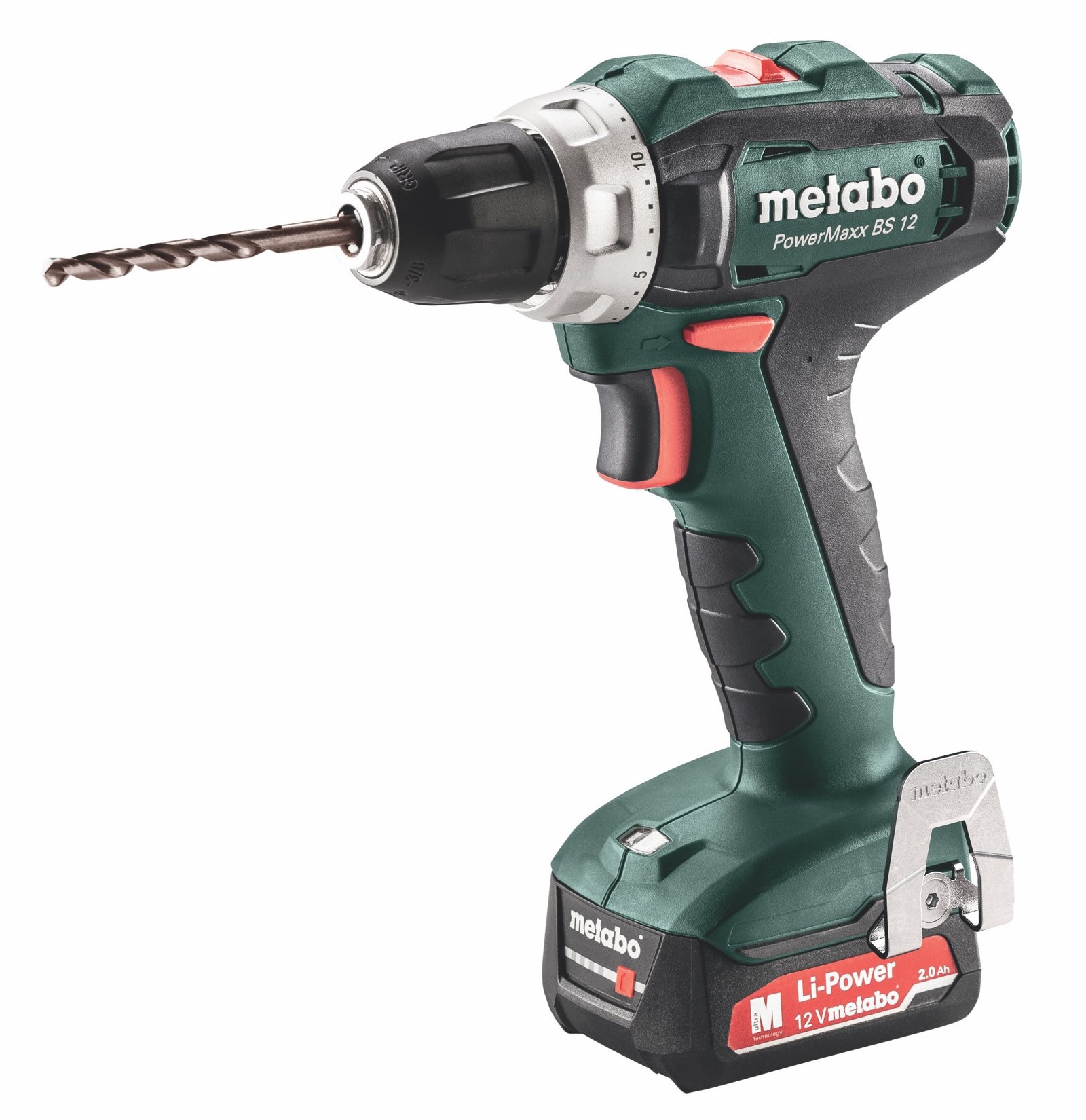 Δραπανοκατσάβιδο Μπαταρίας 12V (2X2.0AH) PowerMaxx BS 12 METABO