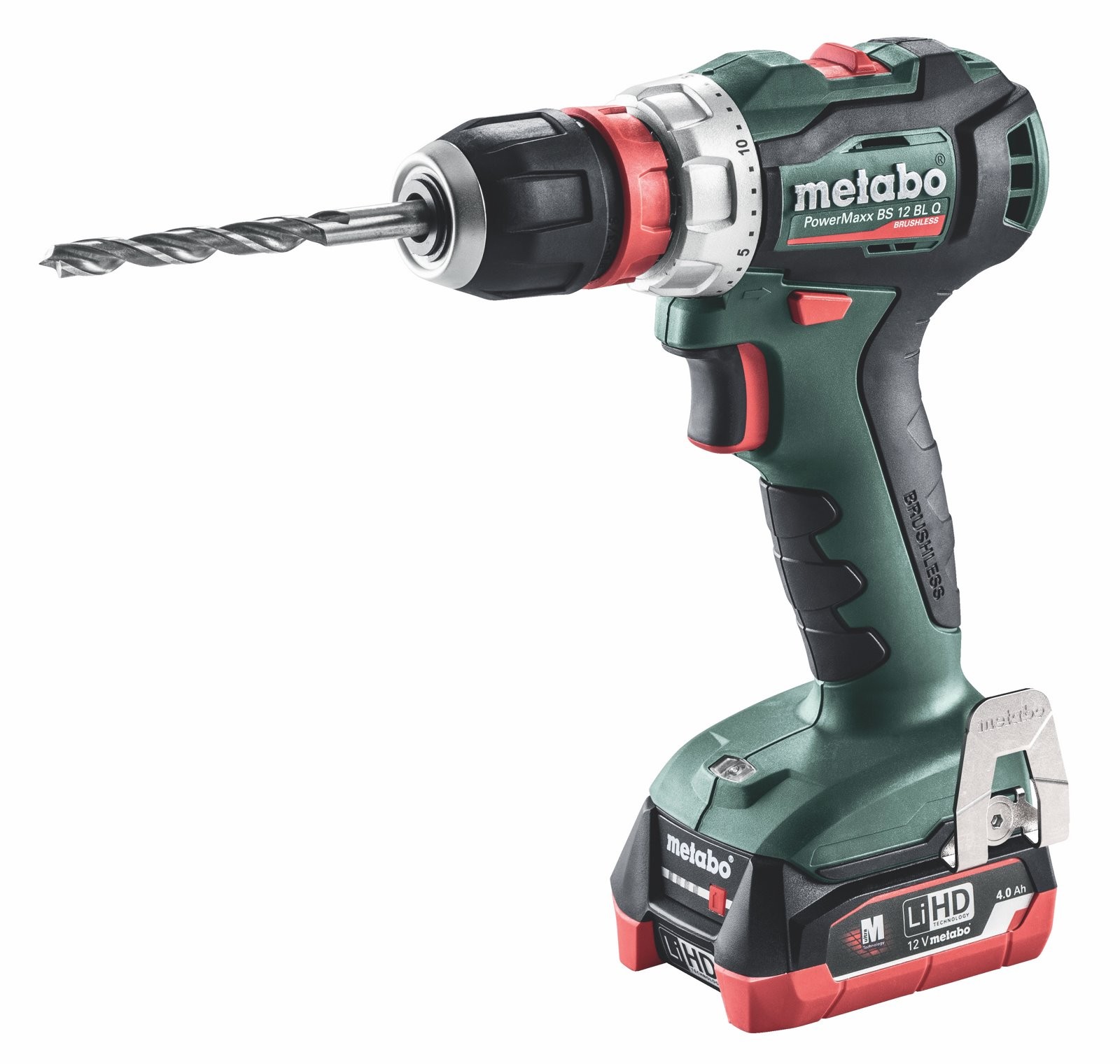 Δραπανοκατσάβιδο Μπαταρίας 12V (2X4.0AH) PowerMaxx BS 12 BL Q METABO