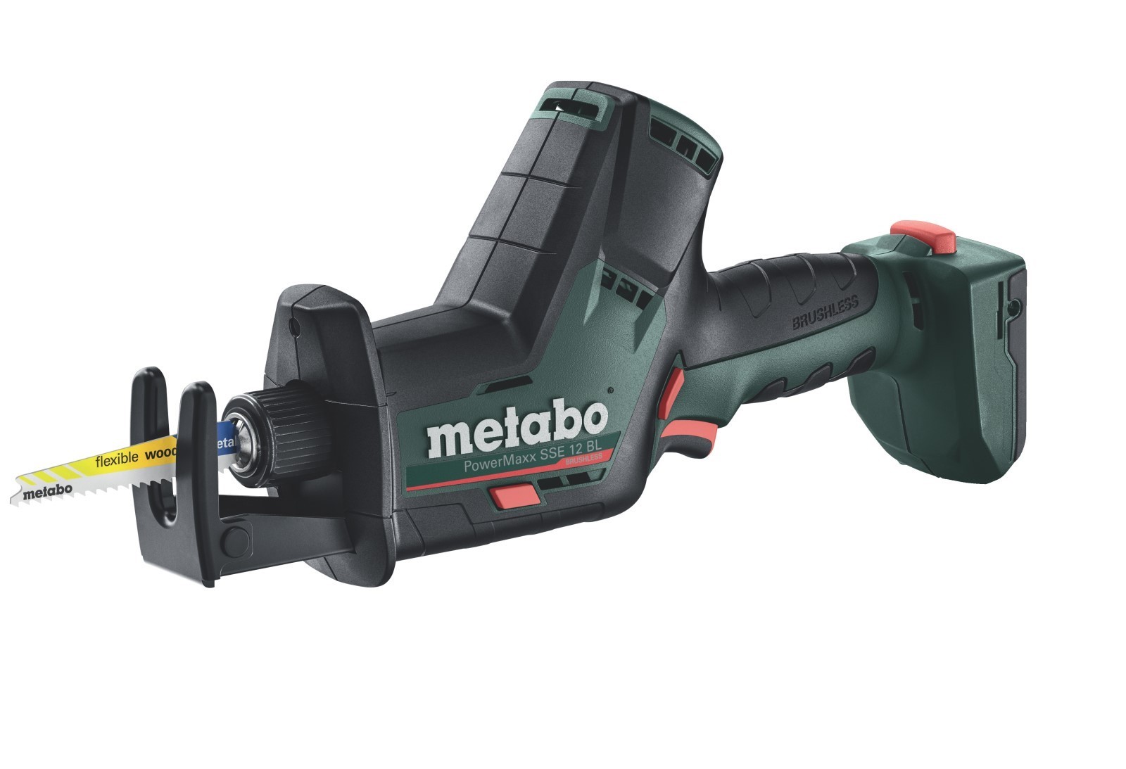 Σπαθοσέγα Μπαταρίας 12V (SOLO) BRUSLESS PowerMaxx SSE 12 BL METABO