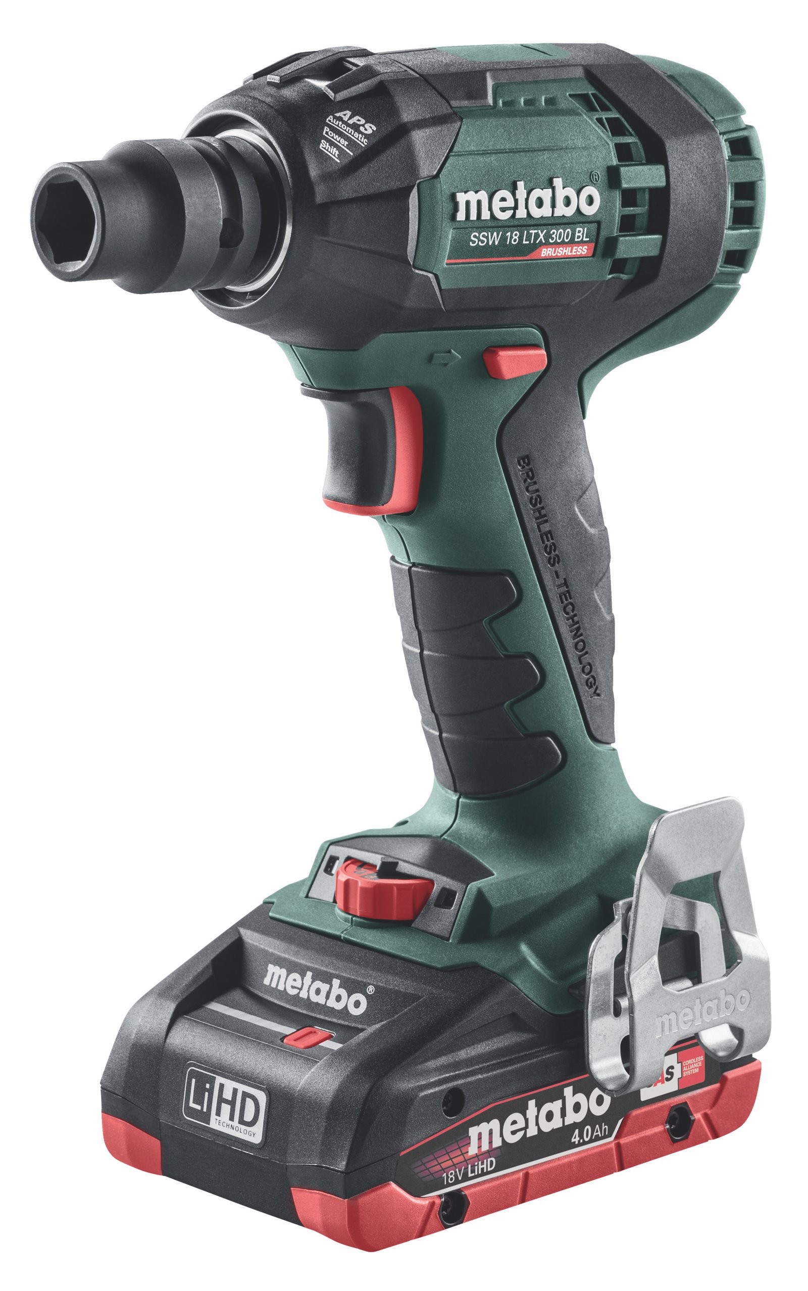 Μπουλονόκλειδο Μπαταρίας 18V (2X4.0AH) SSW 18 LTX 300 BL METABO