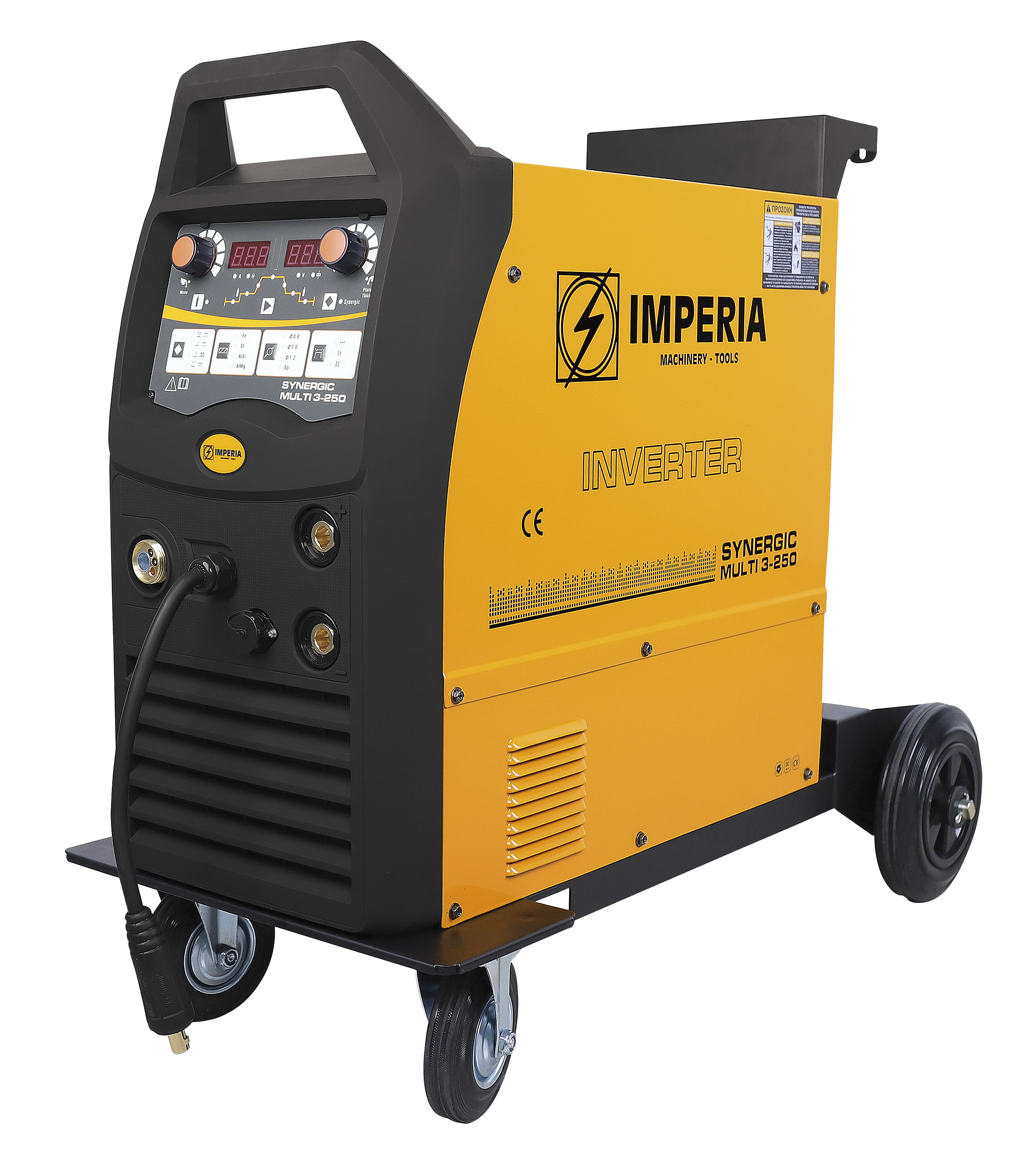 IMPERIA Synergic Multi 3-250 Ηλεκτροκόλληση Inverter (3 σε 1:PULSE MIG/LIFT TIG/MMA)