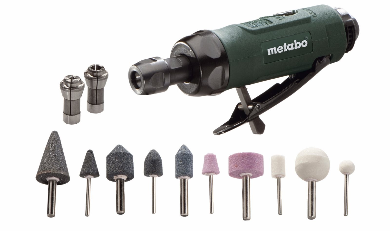 Ευθύς λειαντήρας Πεπιεσμένου Αέρα DG 25 Σετ METABO