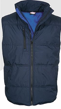 FAGEO Γιλέκο αδιάβροχο, φουσκωτό, 3 τσέπες με φερμουάρ, Μπλε σκούρο/ανοιχτό σειρά 052