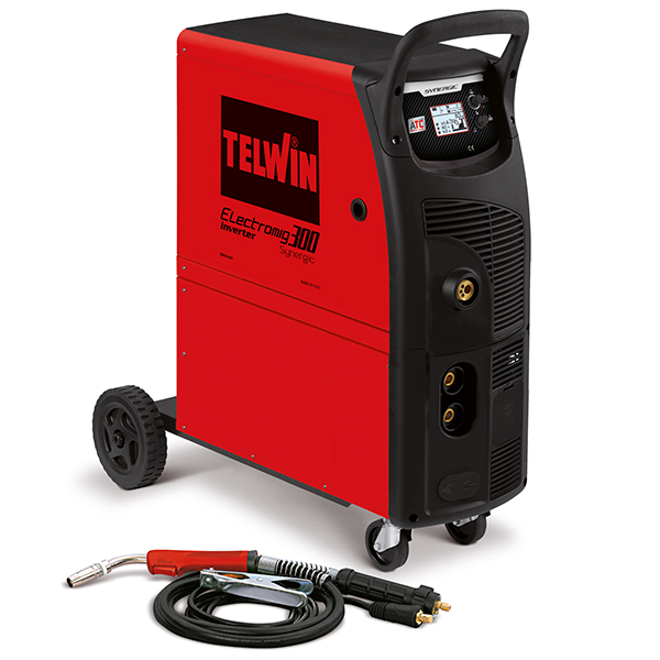 Ηλεκτροκόλληση Σύρματος INVERTER ELECTROMIG 300 SYNERGIC TELWIN