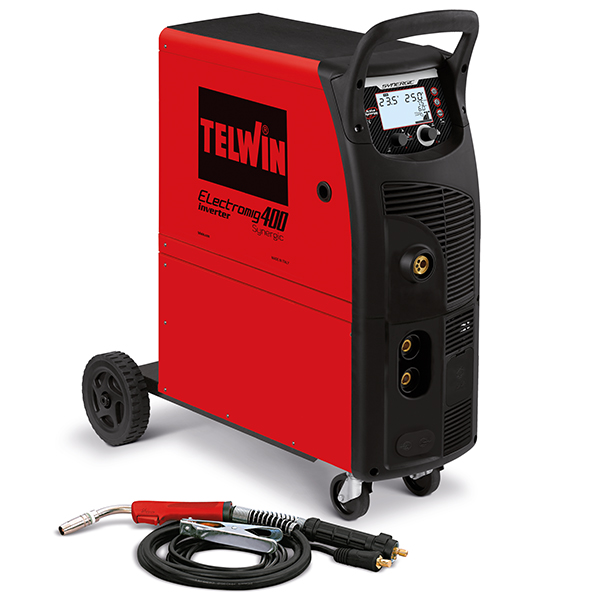 Ηλεκτροκόλληση Σύρματος INVERTER ELECTROMIG 400 SYNERGIC TELWIN