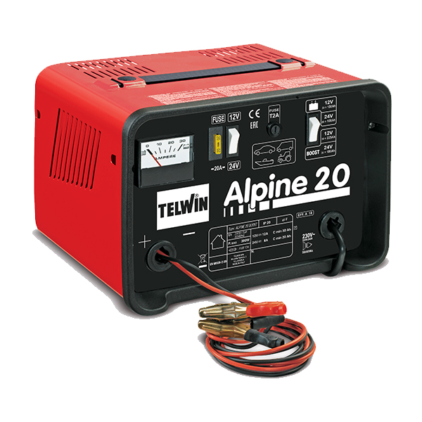 Φορητός Φορτιστής 12V/24V ALPINE 20 BOOST TELWIN