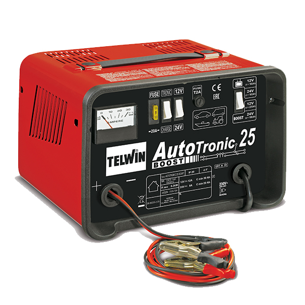 Φορτιστής Μπαταρίας και Συντηρητής 12V/24V AUTOTRONIC 25 BOOST TELWIN