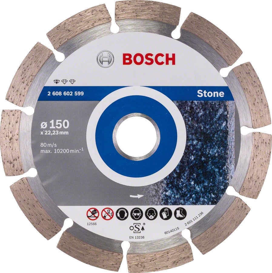 Διαμαντόδισκος Κοπής Standard for Stone 150mm BOSCH