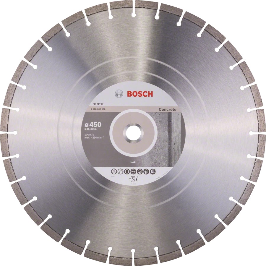 Διαμαντόδισκος Κοπής Best for Concrete 450mm BOSCH