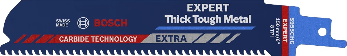 Λάμα EXPERT Thick Tough Metal 150mm S 955 CHC BOSCH