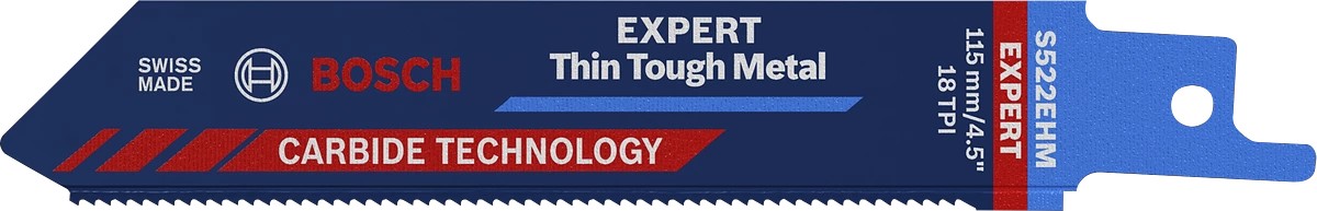 Σπαθόλαμα EXPERT 'Thin Tough Metal' 115mm S 522 EHM 1-pc BOSCH