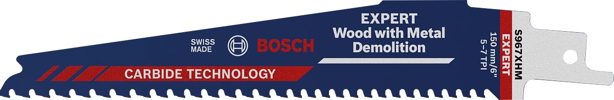 Σπαθόλαμα EXPERT 'Wood with Metal Demolition' 150mm S 967 XHM BOSCH