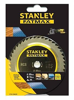 Δίσκος Κοπής για Ξύλο/Μέταλλο 89mm STA10420 STANLEY