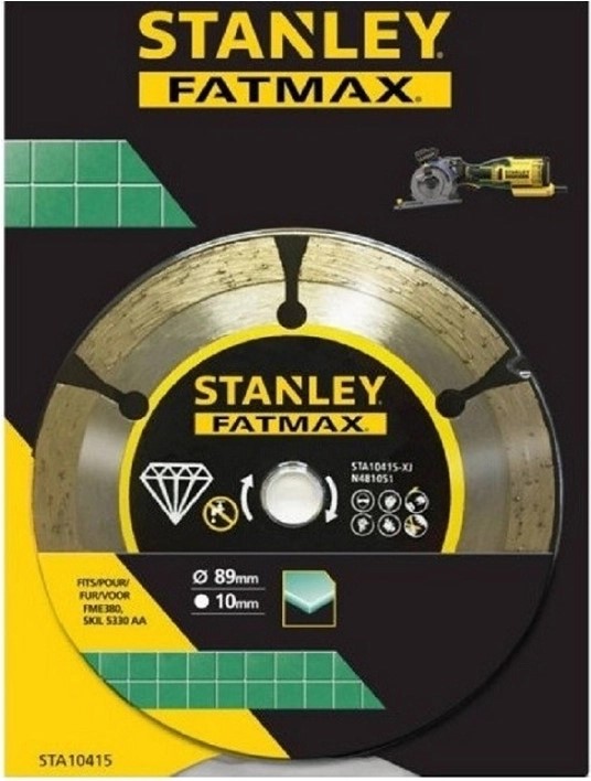 Δίσκος Κοπής Κεραμικών - Πλακιδίων 89mm STA10415 STANLEY