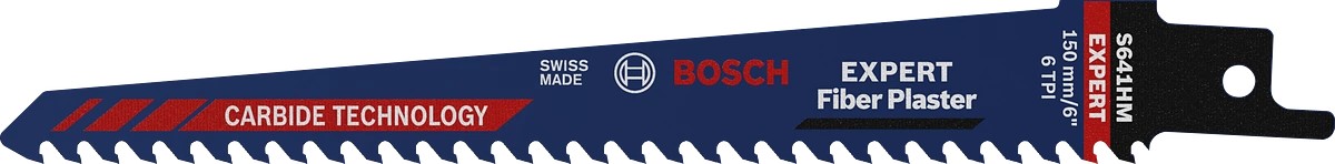 Σπαθόλαμα Tούβλου 150mm EXPERT 'Fiber Plaster' S 641 HM BOSCH
