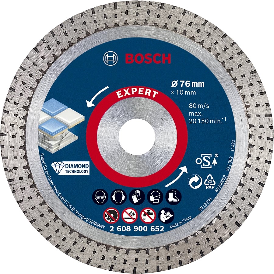 Δίσκος 76mm EXPERT HardCeramic BOSCH