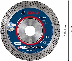 Δίσκος Kοπής 125mm EXPERT HardCeramic BOSCH