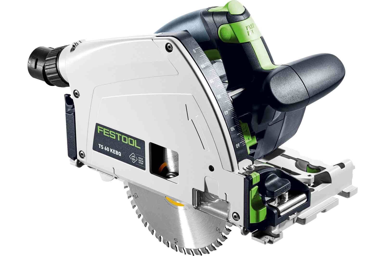 Βυθιζόμενο Δισκοπρίονο BRUSLESS TS 60 KEBQ-Plus FESTOOL