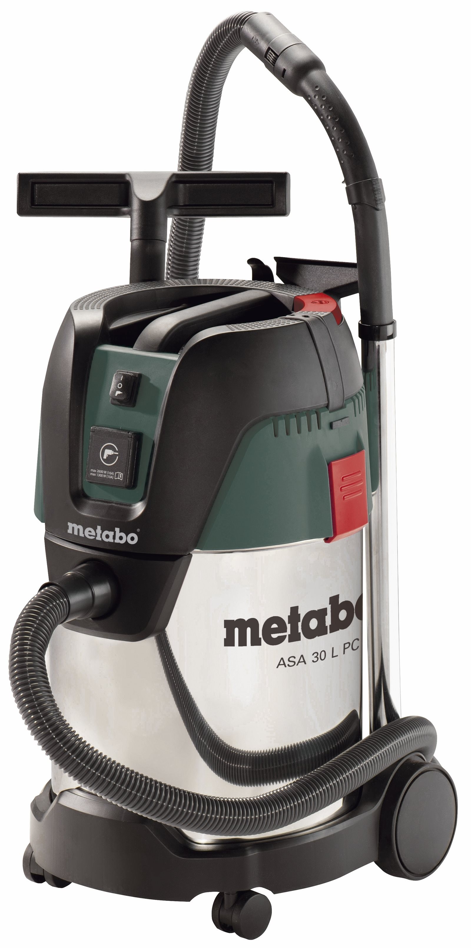 Σκούπα Πολλαπλών Χρήσεων ASA 30 L PressClean INOX 1250W METABO