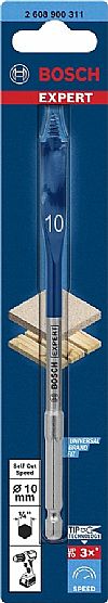 Φρεζοτρύπανο Ξύλου 10mm X 152mm EXPERT Self Cut Speed BOSCH