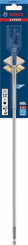 Φρεζοτρύπανο Ξύλου 20mm X 400mm EXPERT Self Cut Speed BOSCH