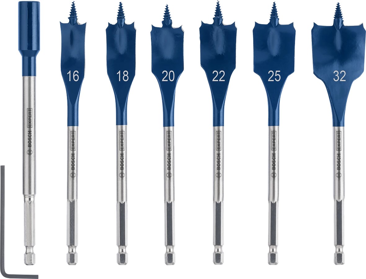 Σετ φρεζοτρύπανων EXPERT Self Cut Speed 16-32mm 7Τεμ. BOSCH