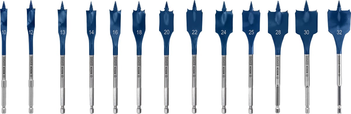 Σετ φρεζοτρύπανων EXPERT Self Cut Speed 10-32mm 13Τεμ. BOSCH
