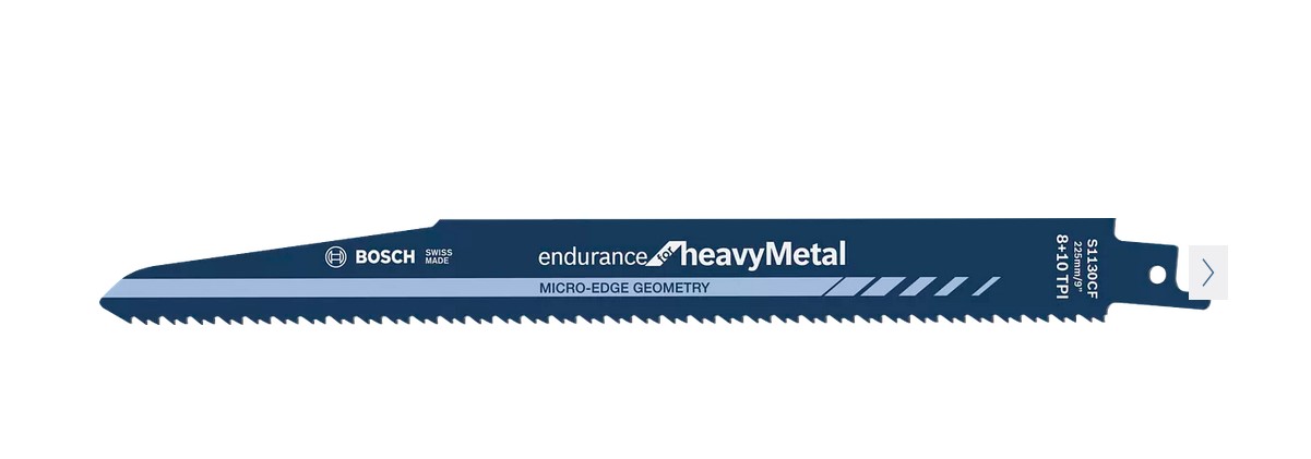 BOSCH S1130CF (25τεμ) Σπαθόλαμα Endurance for Metal