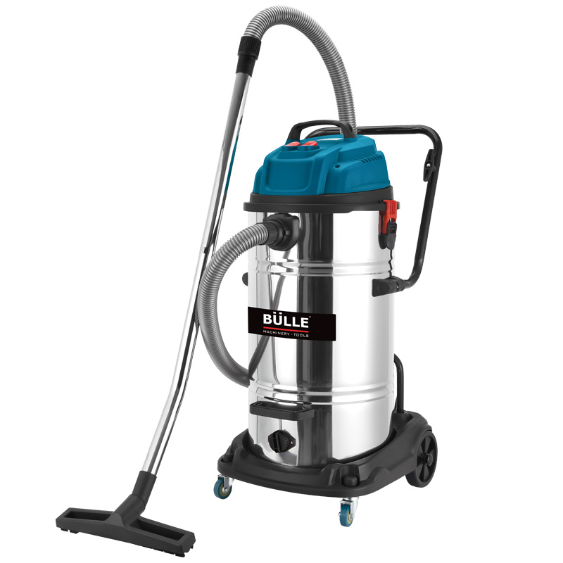 BULLE Επαγγελματική σκούπα Υγρών-Στερεών, 2x1200W μοτέρ, Inox κάδο 70lt