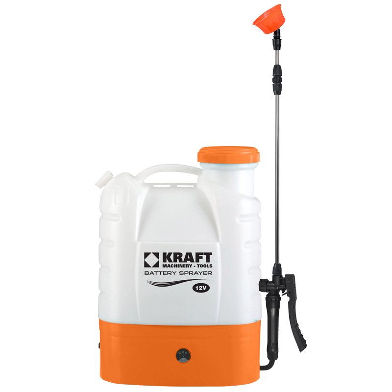 KRAFT Ψεκαστήρας πλάτης 16lt 12V/8Ah