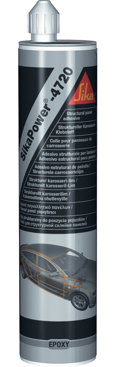 SIKA SIKAPOWER-4720 (AB), Μαύρη (ΦΥΣΙΓΓΑ 195ΜL)