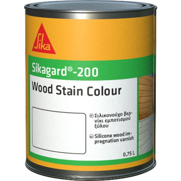 SIKAGARD-200 Wood Stain Colour (Βερνίκι Εμποτισμού) σε χρώμα Πεύκο