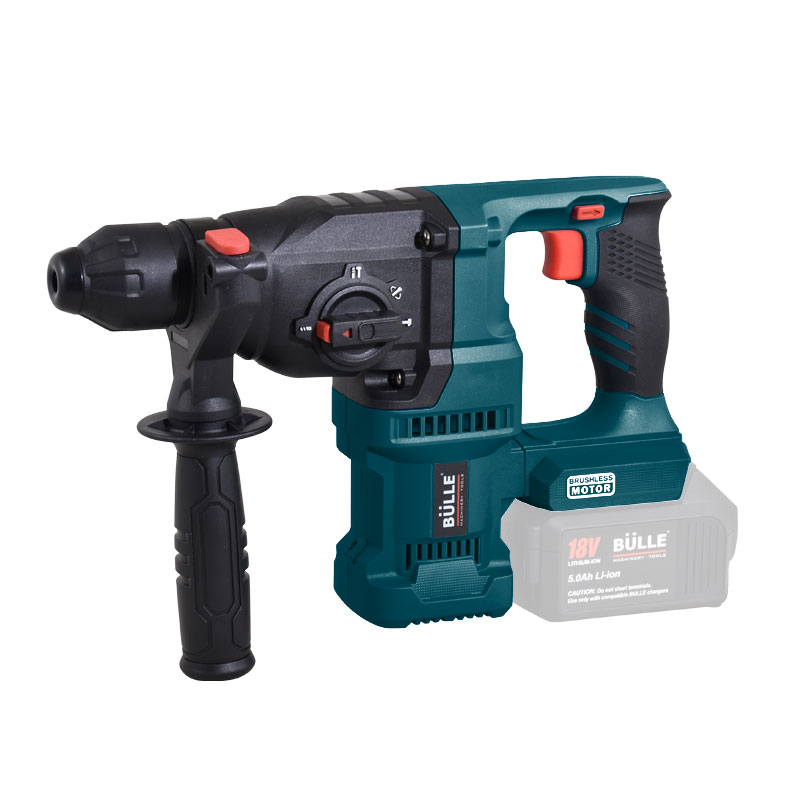 BULLE Περιστροφικό Πιστολέτο Μπαταρίας 18V Brushless 2.8Joule, SDS-PLUS, 4 λειτουργιών,  (SOLO)