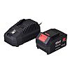 BULLE Σπαθοσέγα μπαταρίας 18V 1x4Ah Brushless Heavy Duty
