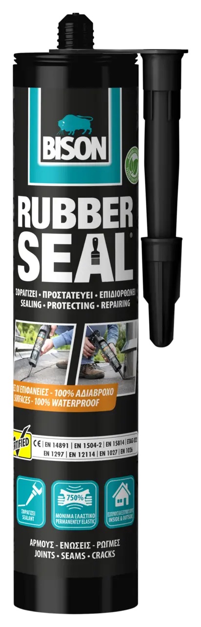BISON Rubber Seal Πολυμερές Σφραγιστικό 310ml