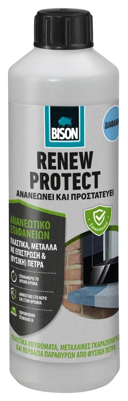 BISON Protect Renew Καθαριστικό για μέταλλα, πλαστικά, φυσική πέτρα 500ml