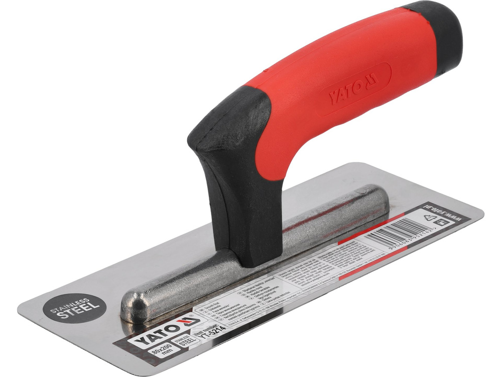 YATO YT-05214 Σπατουλαδόρος Ανοξείδωτος 200x80mm Πλαστική λαβή