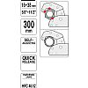YATO YT-22005 Ρυθμιζόμενη Τσιμπίδα υδραυλικών 16-38mm (300mm)