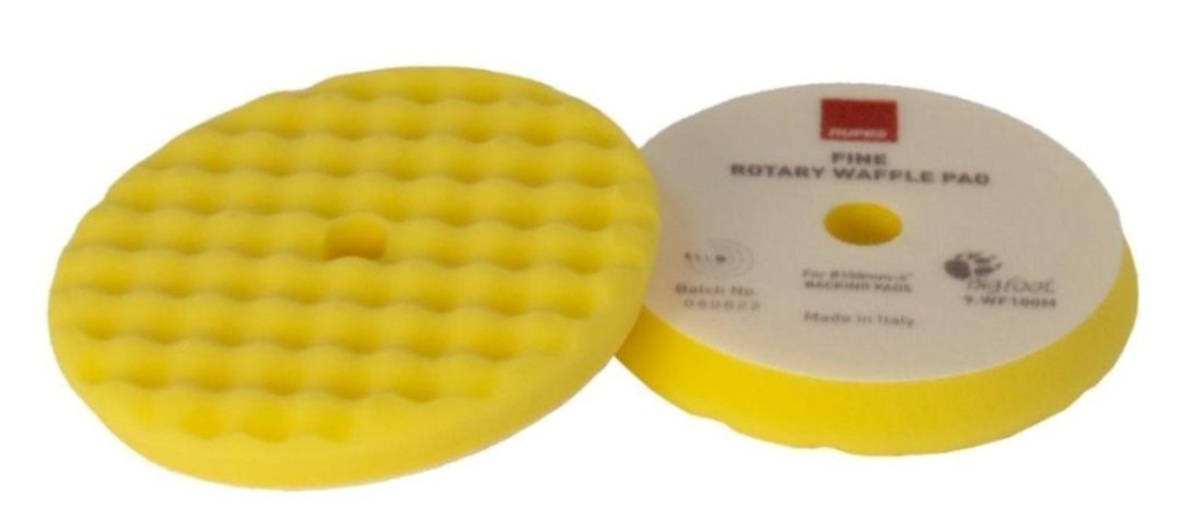 RUPES Σφουγγάρι Waffle Fine Κίτρινο