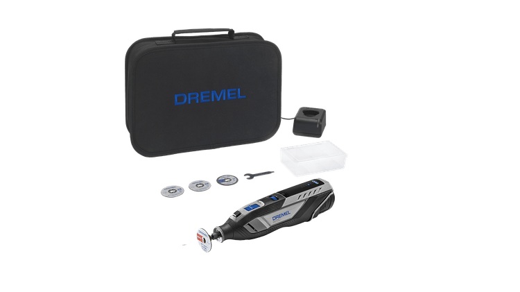DREMEL 8250-5 Πολυεργαλείο Μπαταρίας 12V 2.0Ah με σετ 5 Εξαρτημάτων EZ Speedclick